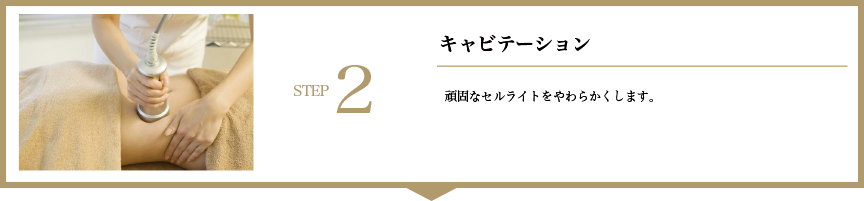 脂肪冷却ステップ2